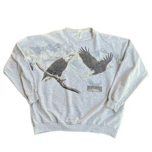 Vintage Northern Elements Eagle Pullover Crewneck